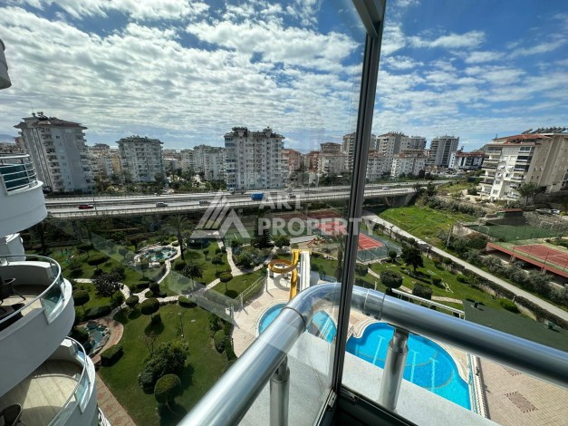 Просторная квартира 2+1 с видом на море в комплексе в районе Джикджилли — подходит под ВНЖ. - Ракурс 20