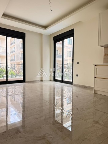 Современная квартира 1+1, 300 м до пляжа Клеопатра,в комплексе инфраструктурой. - Ракурс 1