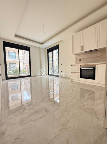 Современная квартира 1+1, 300 м до пляжа Клеопатра,в комплексе инфраструктурой. - Ракурс 5