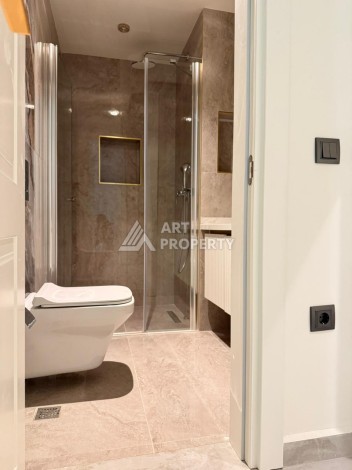 Современная квартира 1+1, 300 м до пляжа Клеопатра,в комплексе инфраструктурой. - Ракурс 13