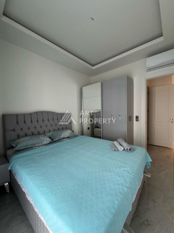 Стильная меблированная квартира 1+1 у пляжа Клеопатра, 55 кв.м. - Ракурс 8