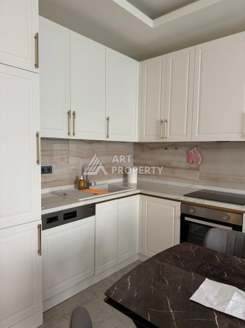 Стильная меблированная квартира 1+1 у пляжа Клеопатра, 55 кв.м. - Ракурс 4