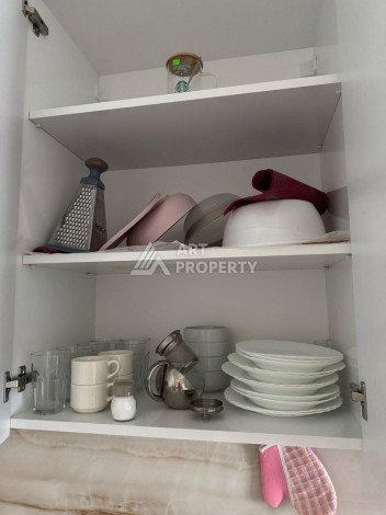 Стильная меблированная квартира 1+1 у пляжа Клеопатра, 55 кв.м. - Ракурс 10