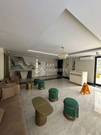 Стильная меблированная квартира 1+1 у пляжа Клеопатра, 55 кв.м. - Ракурс 33