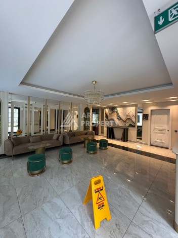 Стильная меблированная квартира 1+1 у пляжа Клеопатра, 55 кв.м. - Ракурс 36