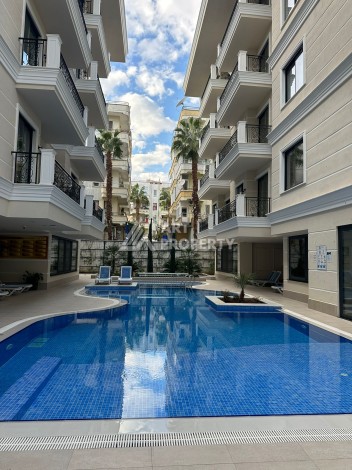 Стильная меблированная квартира 1+1 у пляжа Клеопатра, 55 кв.м. - Ракурс 37