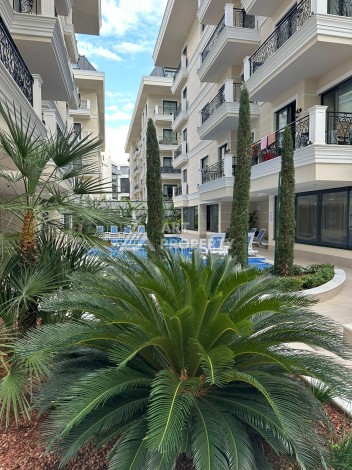 Стильная меблированная квартира 1+1 у пляжа Клеопатра, 55 кв.м. - Ракурс 42