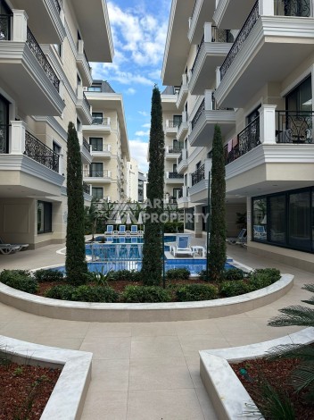 Стильная меблированная квартира 1+1 у пляжа Клеопатра, 55 кв.м. - Ракурс 45