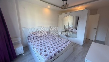 Просторная меблированная квартира 2+1 в элитном комплексе в районе Каргыджак — 300 метров до моря. - Ракурс 5