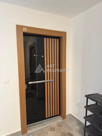 Просторная меблированная квартира 2+1 в элитном комплексе в районе Каргыджак — 300 метров до моря. - Ракурс 8