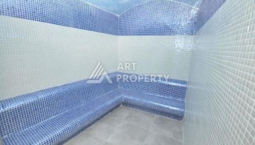 Просторная меблированная квартира 2+1 в элитном комплексе в районе Каргыджак — 300 метров до моря. - Ракурс 13