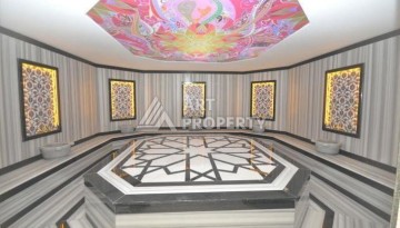 Просторная меблированная квартира 2+1 в элитном комплексе в районе Каргыджак — 300 метров до моря. - Ракурс 12