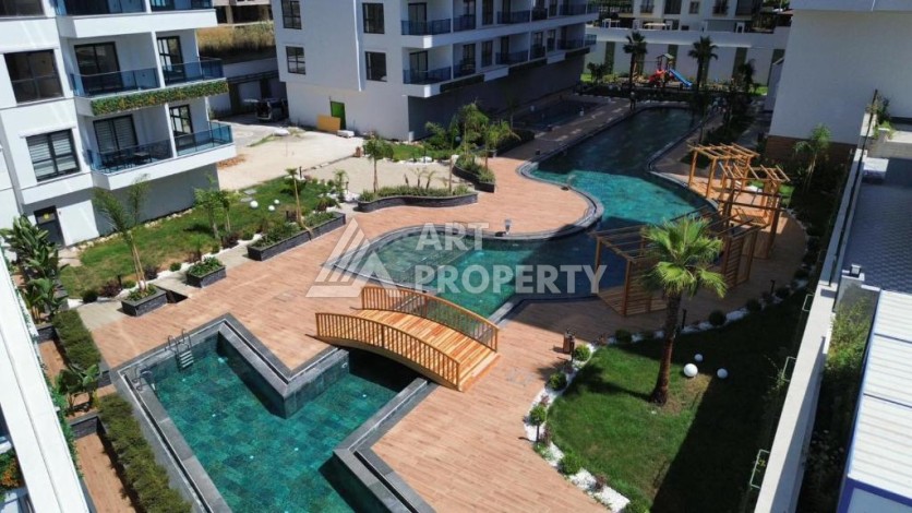 Квартира 2+1 в новой резиденции, 100 м². Махмутлар, Алания - Ракурс 2
