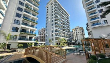 Квартира 2+1 в новой резиденции, 100 м². Махмутлар, Алания - Ракурс 30