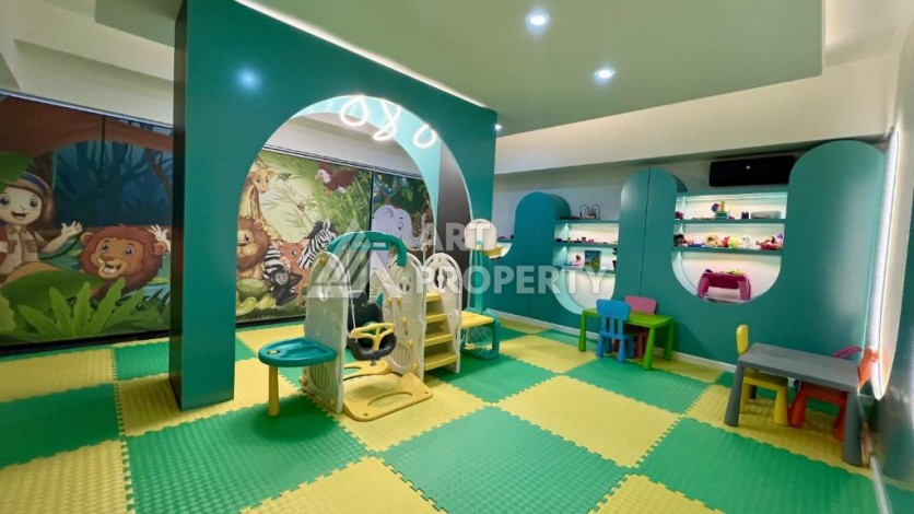 Квартира 2+1 в новой резиденции, 100 м². Махмутлар, Алания - Ракурс 40