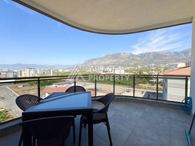 Квартира 1+1, 57 м², с видом на море, город и горы в Махмутларе - Ракурс 0