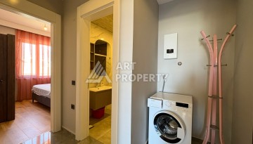 Квартира 1+1, 57 м², с видом на море, город и горы в Махмутларе - Ракурс 3