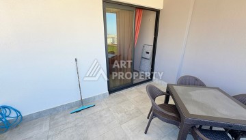 Квартира 1+1, 57 м², с видом на море, город и горы в Махмутларе - Ракурс 10