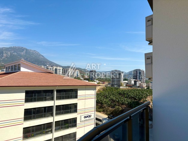 Квартира 1+1, 57 м², с видом на море, город и горы в Махмутларе - Ракурс 10