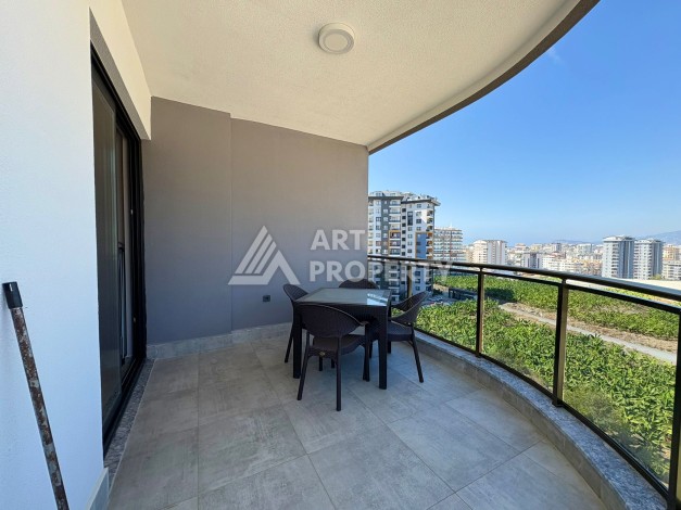 Квартира 1+1, 57 м², с видом на море, город и горы в Махмутларе - Ракурс 13