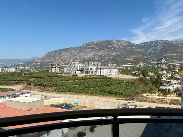 Квартира 1+1, 57 м², с видом на море, город и горы в Махмутларе - Ракурс 14