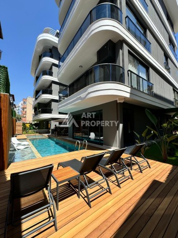 Квартира 1+1 в камерной резиденции, 52 м². Оба, Алания - Ракурс 0