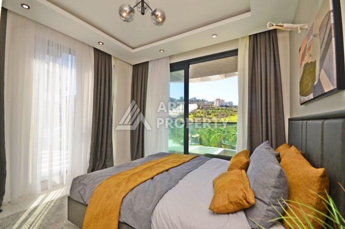 Двухуровневая квартира 2+1 с террасой. Каргыджак, Алания - Ракурс 2