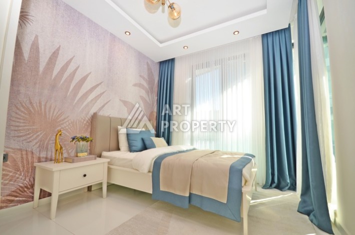 Двухуровневая квартира 2+1 с террасой. Каргыджак, Алания - Ракурс 3