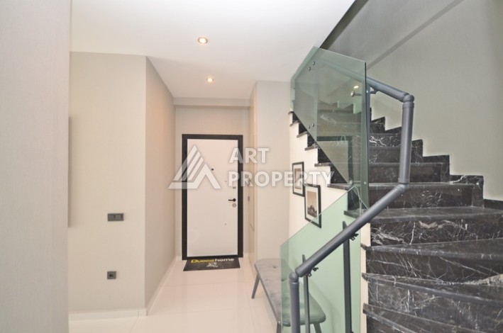 Двухуровневая квартира 2+1 с террасой. Каргыджак, Алания - Ракурс 6