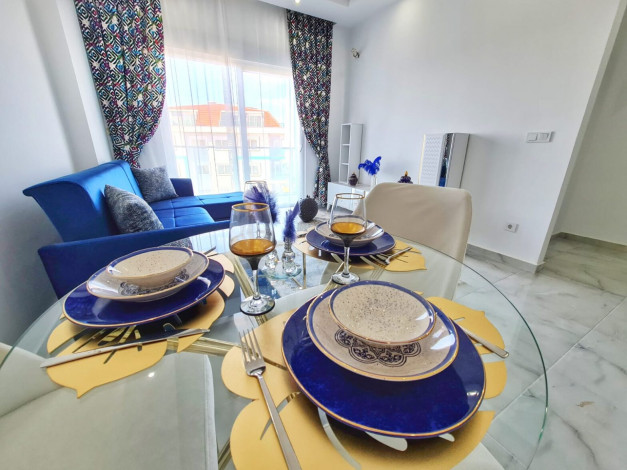 Двухкомнатные квартиры вдали от городской суеты, район Оба, Алания, 66 м2 - Ракурс 4