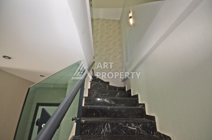 Двухуровневая квартира 2+1 с террасой. Каргыджак, Алания - Ракурс 12