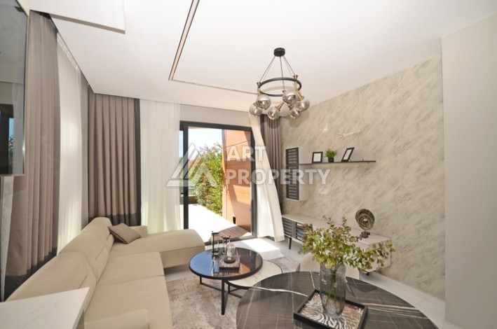 Двухуровневая квартира 2+1 с террасой. Каргыджак, Алания - Ракурс 1