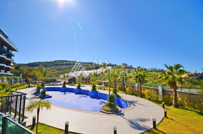 Двухуровневая квартира 2+1 с террасой. Каргыджак, Алания - Ракурс 13