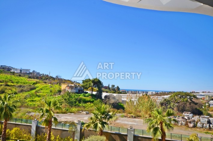 Двухуровневая квартира 2+1 с террасой. Каргыджак, Алания - Ракурс 14