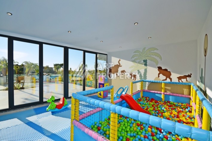 Двухуровневая квартира 2+1 с террасой. Каргыджак, Алания - Ракурс 26