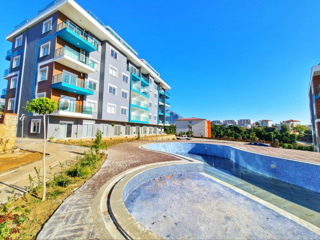 Двухкомнатные квартиры вдали от городской суеты, район Оба, Алания, 66 м2 - Ракурс 6