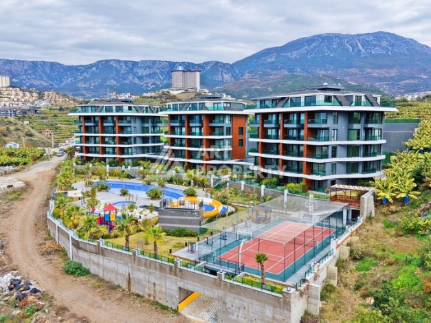 Двухуровневая квартира 2+1 с террасой. Каргыджак, Алания - Ракурс 32