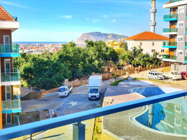 Двухкомнатные квартиры вдали от городской суеты, район Оба, Алания, 66 м2 - Ракурс 7