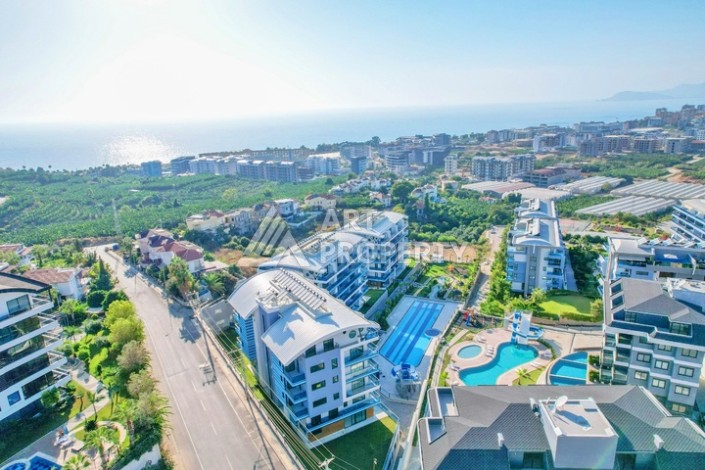 Дуплекс 3+1 с садом и сауной в Каргыджаке, 250 м² - Ракурс 6