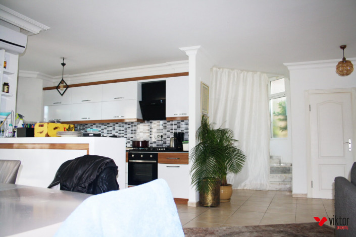 Вилла 4+1 у моря с видом на море и горы в районе Кестель, 240 м2 - Ракурс 5