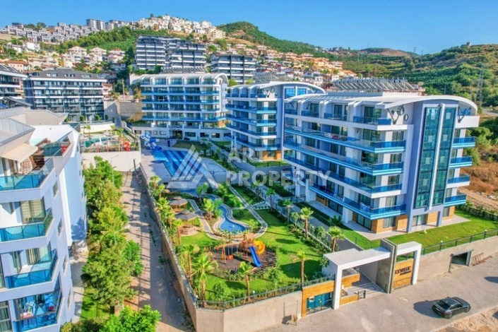 Дуплекс 3+1 с садом и сауной в Каргыджаке, 250 м² - Ракурс 14