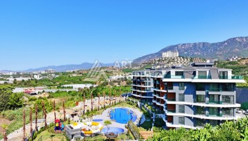 Квартира 2+1 в элитном ЖК, 85 кв.м. Каргыджак, Алания - Ракурс 2