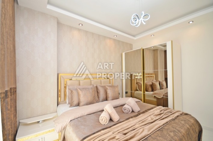 Квартира 2+1 в элитном ЖК, 85 кв.м. Каргыджак, Алания - Ракурс 4