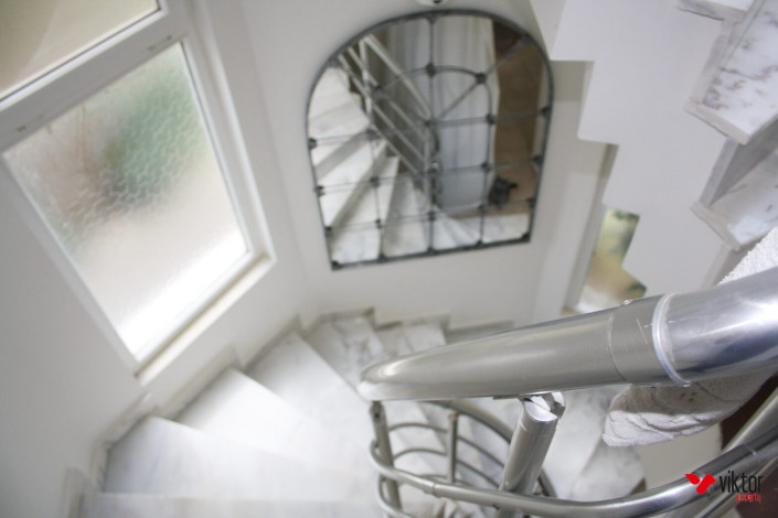 Вилла 4+1 у моря с видом на море и горы в районе Кестель, 240 м2 - Ракурс 9