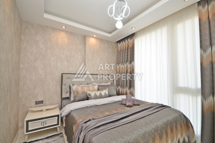 Квартира 2+1 в элитном ЖК, 85 кв.м. Каргыджак, Алания - Ракурс 10