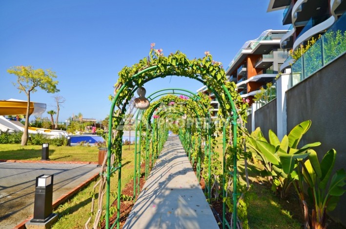 Квартира 2+1 в элитном ЖК, 85 кв.м. Каргыджак, Алания - Ракурс 24