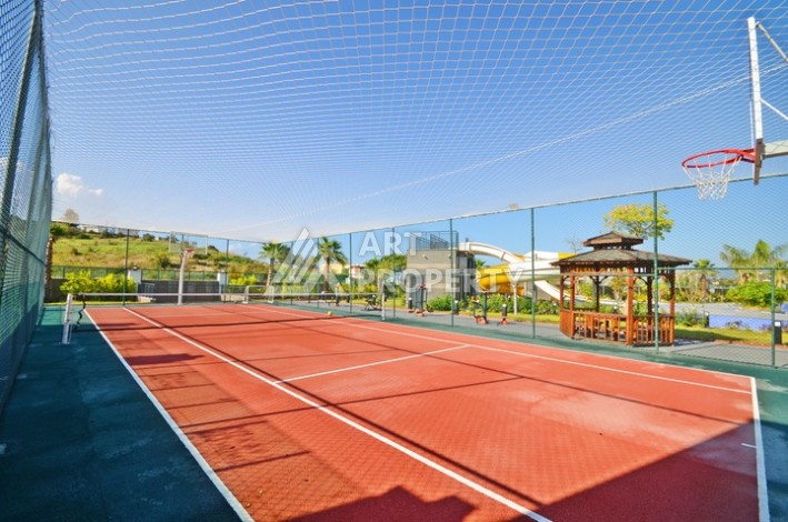 Квартира 2+1 в элитном ЖК, 85 кв.м. Каргыджак, Алания - Ракурс 26