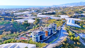 Квартира 2+1 в элитном ЖК, 85 кв.м. Каргыджак, Алания - Ракурс 28