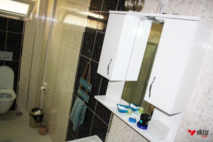 Вилла 4+1 у моря с видом на море и горы в районе Кестель, 240 м2 - Ракурс 12