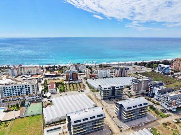 Квартира 1+1 с видом на море в современном комплексе у пляжа, 300 м до моря. - Ракурс 0
